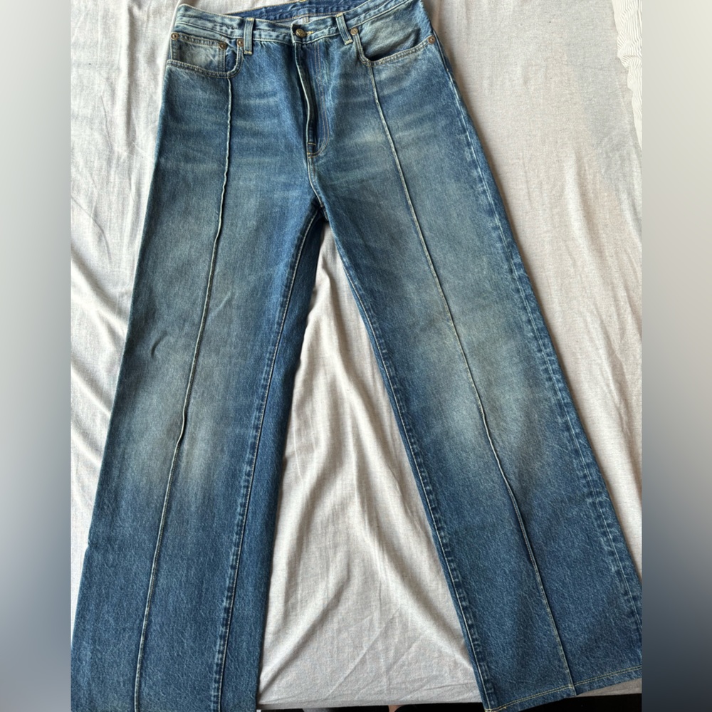 R13 Blue Flare & Wide Leg Jeans